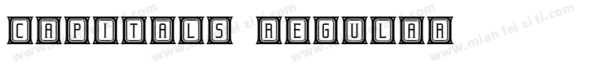 Capitals Regular字体转换